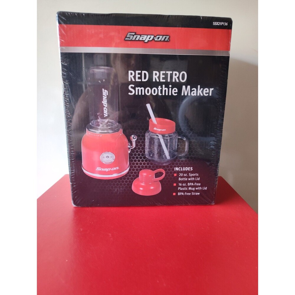 SNAP ON Tools Collectibles Red Retro Smoothie Maker SSX21P136 NEW & SEALED